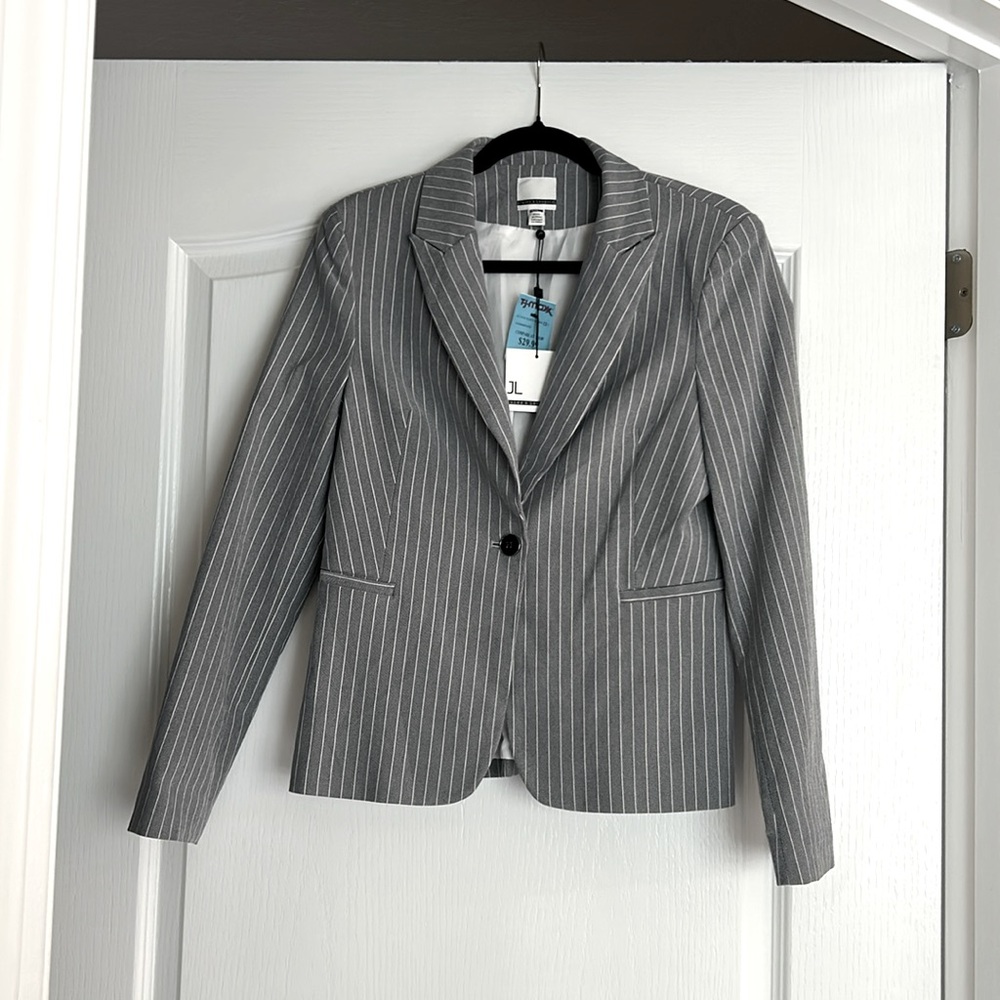 Pinstripe blazer